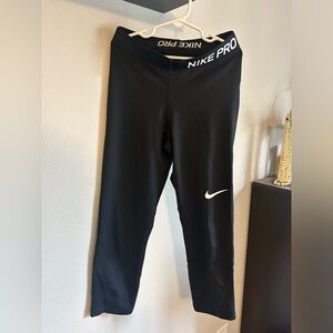 Nike Pro Black and White Leggings